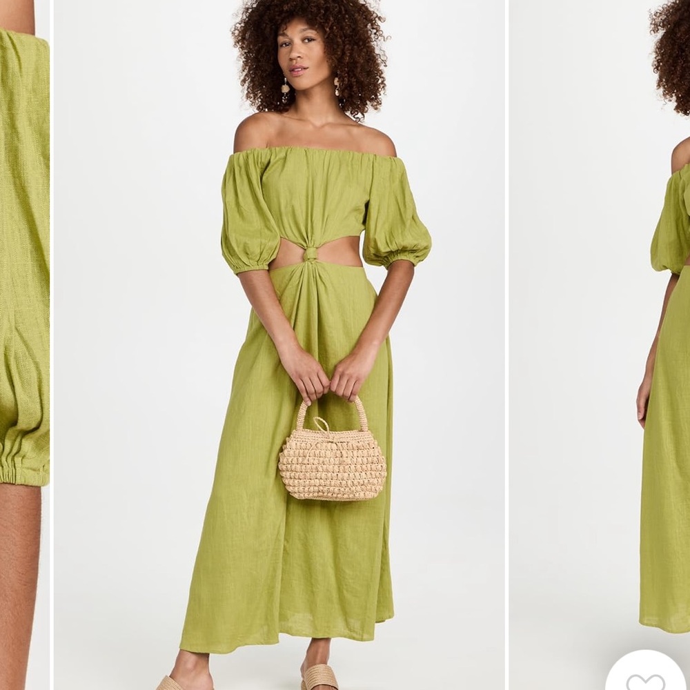 Moon River off the shoulder dress